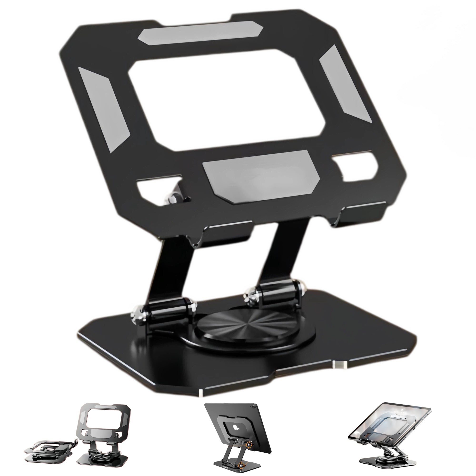 XYvans Portable Laptop Stand – 360° Rotating Adjustable Holder