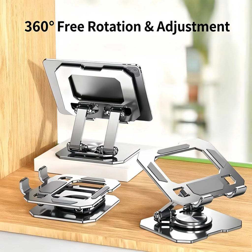 XYvans Portable Laptop Stand – 360° Rotating Adjustable Holder